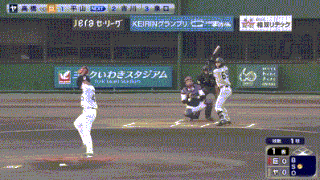 【ヤクルト対巨人10回戦】巨人・平山、ヤクルト・高橋奎二から第2号先頭打者ホームラン！！！！！！！！！！！！！！！！！！