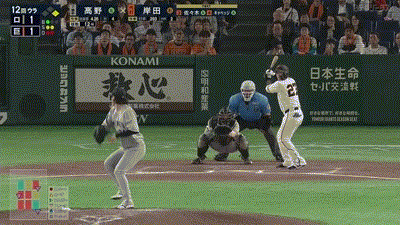 【巨人対ロッテ2回戦】巨人対ロッテは１－１で延長１２回引き分け