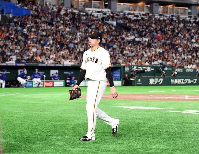 巨人・大勢（失点4、自責点0）「僕が悪い」