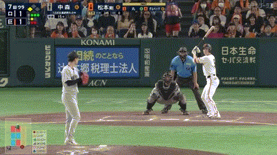 【巨人対ロッテ3回戦】巨人、７回裏２アウト三塁から松本剛のタイムリーで勝ち越し！！