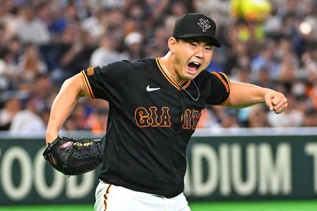 巨人小笠原（6回無失点勝利投手）「相手はいい選手がいっぱいいるので気は抜けなかったです」