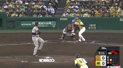【阪神対巨人15回戦】巨人・ウィットリー悪送球…