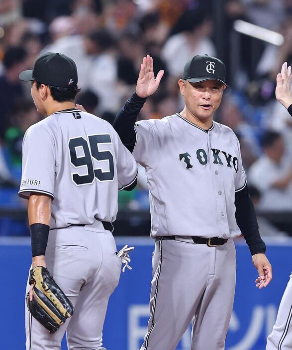 巨人・橋上監督代行、笹原操希は「今日に限らず内容がいい打席が続いている」マタの交代決断「あそこでの四球は致命傷になりかねない」