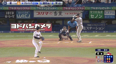 【ヤクルト対巨人21回戦】巨人、8回表2アウト一二塁からダルベックが逆転2点タイムリーツーベース！！