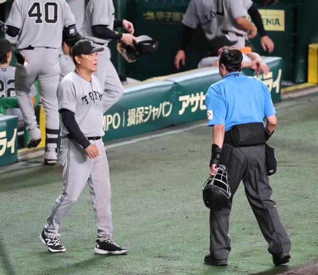 巨人・橋上監督代行 序盤の失点を悔やむ「細かい作戦を使う展開にならず効果的な攻撃も仕掛けられなかった」 対阪神5連敗で2・5ゲーム差に広がる