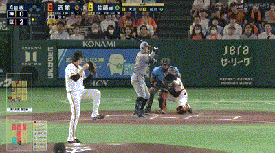 【巨人対阪神20回戦】阪神・佐藤輝明、三試合連発第27号ソロホームラン！！