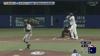 【竹丸キラー】中日・サノー、巨人・竹丸から二打席連続第15号3ランホームラン！！【中日対巨人19回戦】