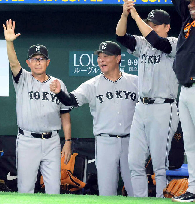【巨人】橋上監督代行、昇格即V打の岡田悠希は「信頼して起用」