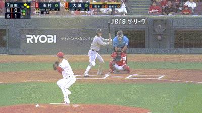 【広島対巨人21回戦】巨人、7回表無死一二塁から大城のタイムリーで同点に追いつく！！