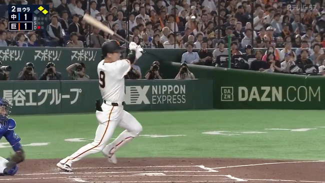 松本剛、打率.273 3本 24打点 16盗塁 OPS.658←規定打席到達