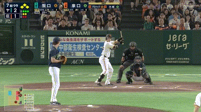 【巨人対ヤクルト23回戦】巨人、7回裏2アウト満塁から泉口の2点タイムリーツーベースで逆転!!