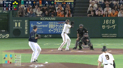 【巨人対ヤクルト24回戦】巨人、さらに丸の2点タイムリーでリードを8点に広げる！！