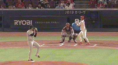 【広島対巨人23回戦】巨人先発西舘、初回を三者連続三振!!