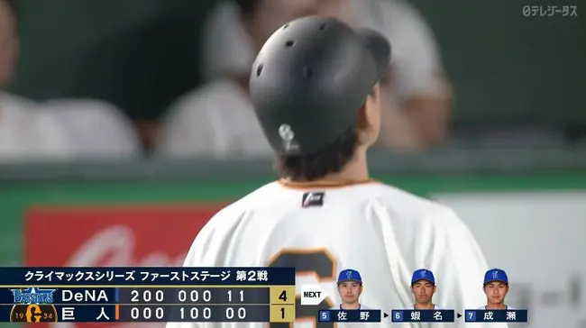 巨人ってよくこの打線で2位になれたよな