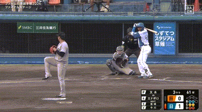 【ファーム日本選手権ファイナルステージ】日本ハム・エドポロ、3回裏にソロホームラン！リードを2点に広げる！！