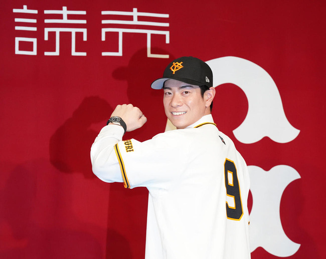 【朗報】巨人・松本剛「小さい頃は松井秀喜さんの大ファン」WW