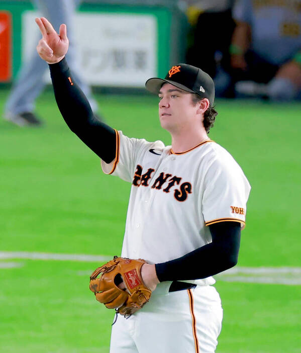 巨人・ダルベックが来季残留希望を明言「来年も巨人でプレーしたい？　もちろん」